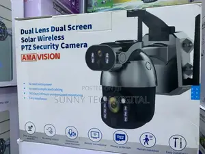 Dual Lens Dual Screen PTZ Wireless Camera