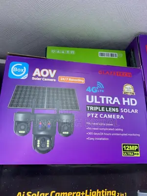 4 Lens With Double Solar Panels