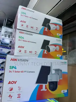 4g Hikvision Solar Camera