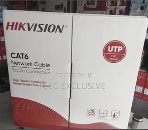 Hikvision Cat6 Networking Cable