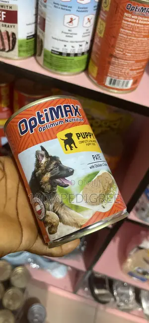 Optimax Puppy Can Food