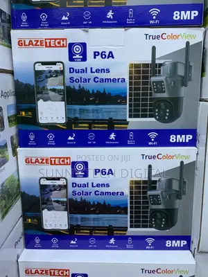 4g V380 Dual Lens PTZ Solar Camera