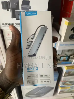 8-in-1 or 8-in-2 Usb Type-C Hub Adapter