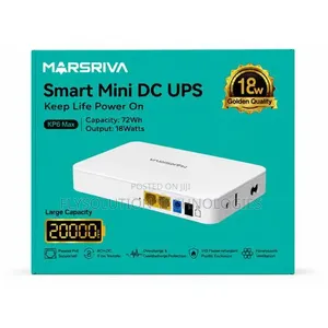 Marsriva Kp6 Max 20000mah Smart Router Power Bank Dc Ups 18 Watt