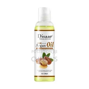 Disaar 100% Pureorganic Argan Oil for Hair, Beard, Face Body – 100ml