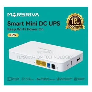 Marsriva Kp6 Max 10000mah Smart Router Power Bank Dc Ups 18 Watt