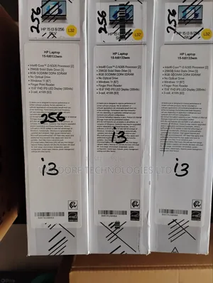 New Laptop HP 15 8GB Intel Core i3 SSD 256GB
