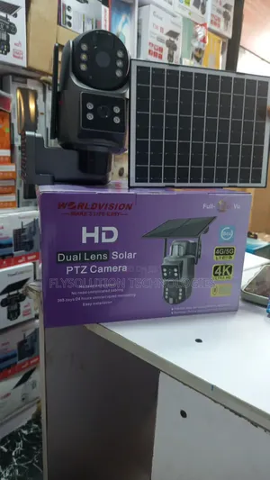 Ubox Hd Dual Lens Solar PTZ Camera