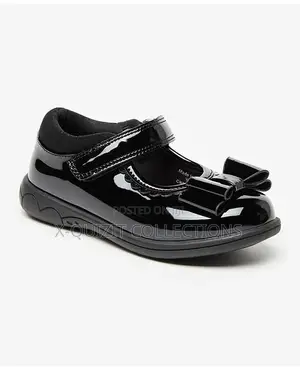Juniors Bow Accent School Shoe (26)