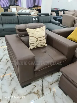 Pure Leather Sofa Chair by 8seaters