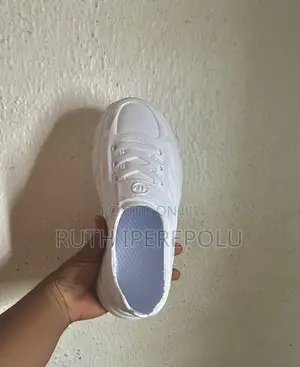 White Rubber Shoe ( for Nysc)