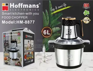 6l Hoffmans Hm-8877 Food Processor