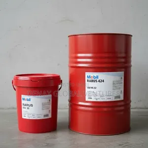 Mobil Rarus 424 Iso Vg 32 Air Compressor Oil 209litres Drum