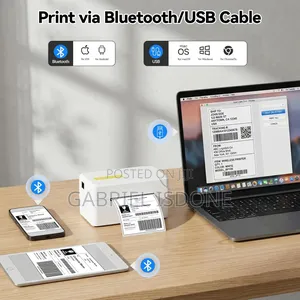 Label Printer, Wireless 4x6 Shipping Label Printer for Business
