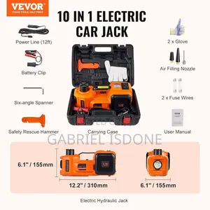 Vevor Electric Car Jack, 5 Ton/11023 LBS Hydraulic Jack Lift