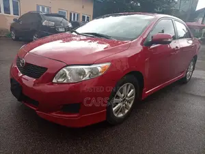 Toyota Corolla 2009 Red