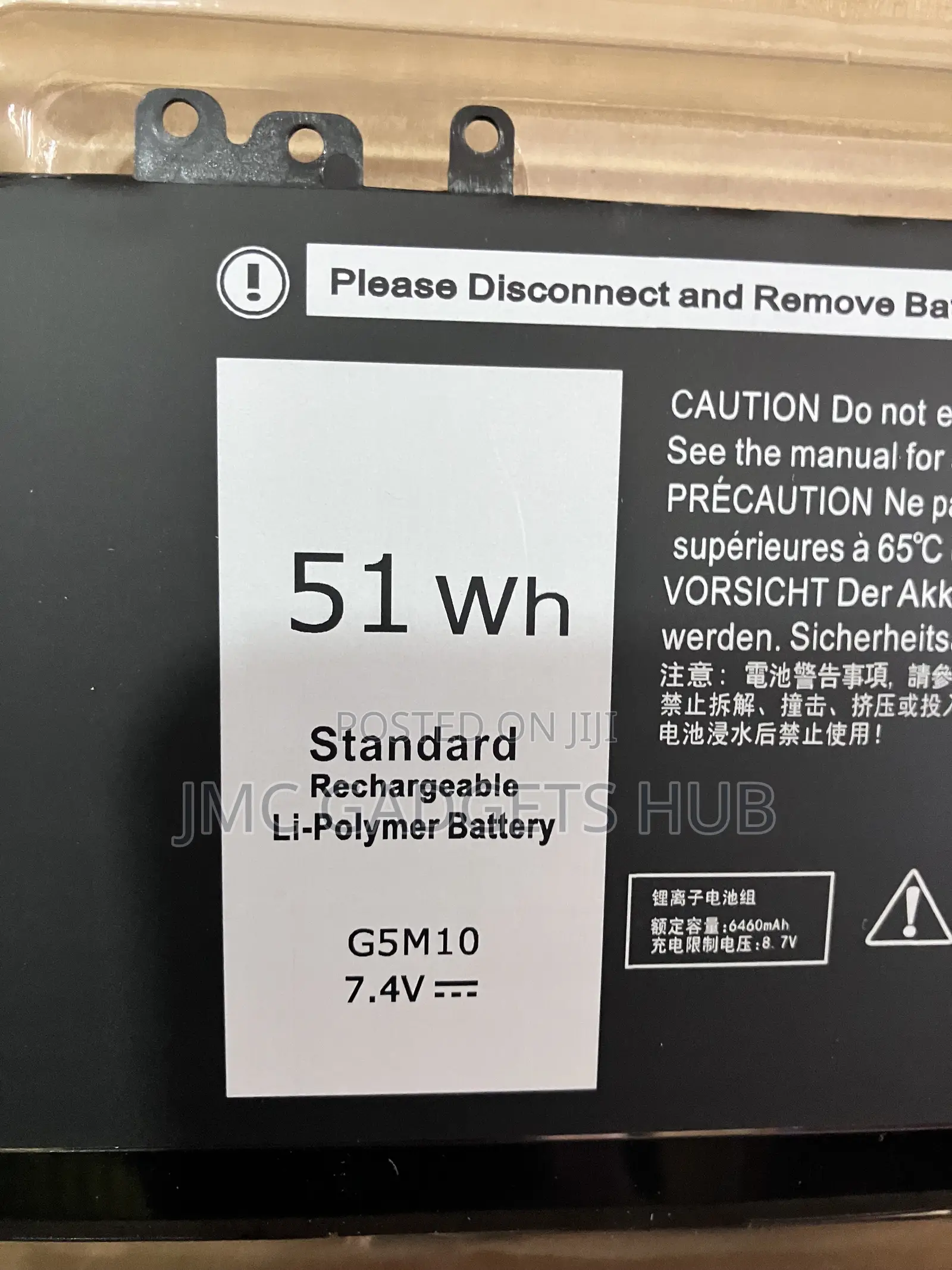 G5m10 0wyjc2 for Dell Latitude E5250 E5450 E5550