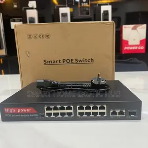 16 Port Poe Switch High Power