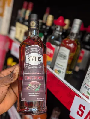 Status Chocolate Vodka Cartoon by ( 12 Bottles )