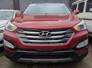 Hyundai Santa Fe 2014 Red