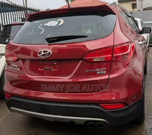 Hyundai Santa Fe 2014 Red