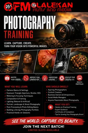 Photography Training