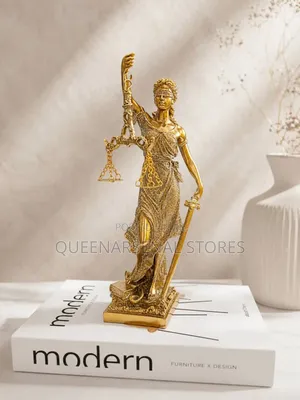 Gold Justice Decoration