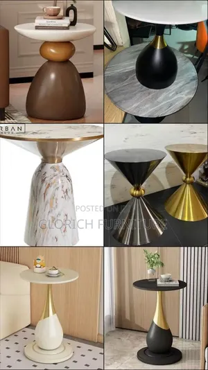 Sculptural Side Accent Tables – 6 Luxury Styles Available