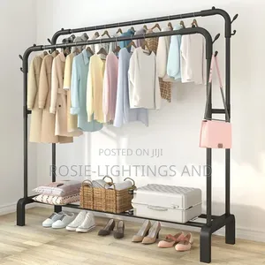 Double Pole Cloth Rack