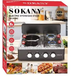 Sokany Gas Cooker 4burner 2+2