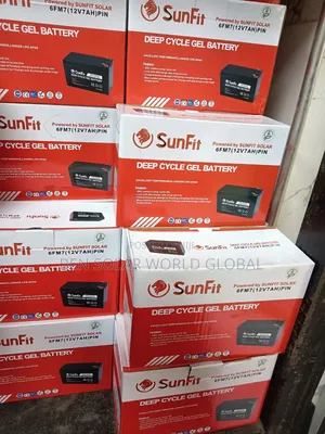 7ah Sunfit Solar Battery 12v