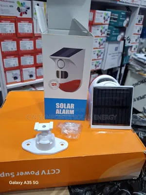 Solar Alarm / With Inbuilt Panel