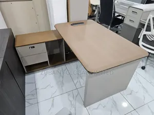 Foreign Executive Office Table With Extension Drawer