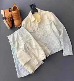 Premium Luxury Louis Vuitton Denim Up and Down Best Quality