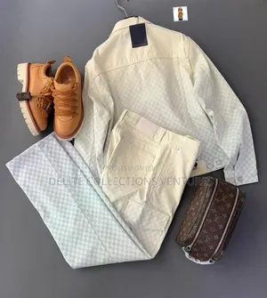 Premium Luxury Louis Vuitton Denim Up and Down Best Quality