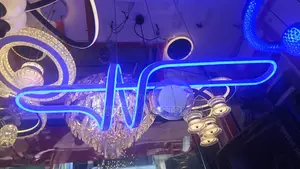 Led Abstract Pendant Chandelier
