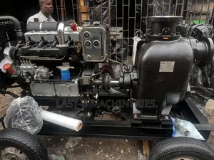 Perkins Engine Driven 6" X 6" Self-Prime Water Pump