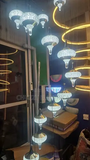 Led Crystal Pendant Chandelier