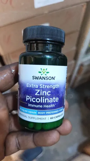 Swanson Extra Strength Zinc Picolinate- Preferred Form 50mg-60caps