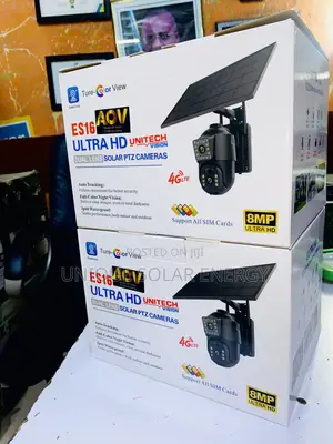 Dual Lens Solar PTZ Camera