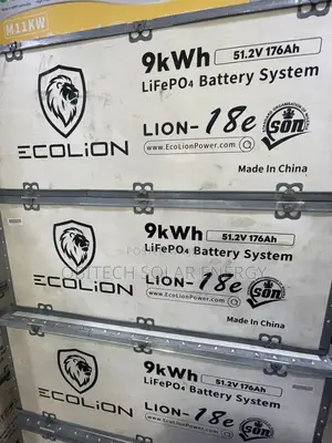 Ecolion 9.5 KWH 51.2 v Lithium-Ion Battery – For Sale
