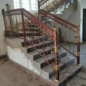 Wrought-Iron Handrail Brown and Gold Starter