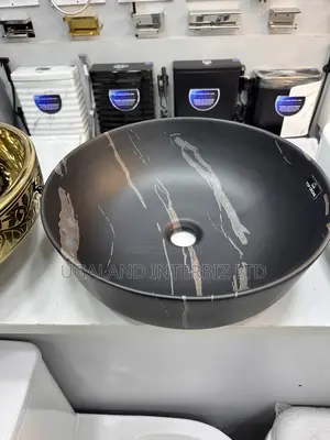 Matte Marble Pattern Countertop Basin