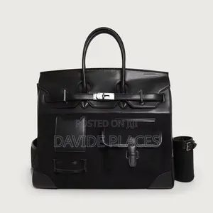 Original Quality *Hermès Leather Unisex Bag