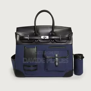 Original Quality *Hermès Leather Unisex Bag