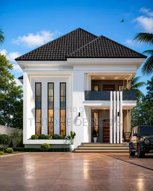 Complete 6 Bedroom Duplex Building Plan for Approval