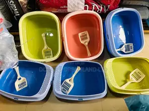 Open Cat Litter Box Medium Size