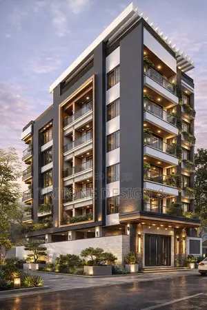 High-Rise Apartment Building Design | Complete Architectural Drawings