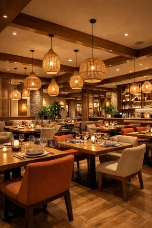Restaurant Interior Design | Modern Luxury Dining Space Concept