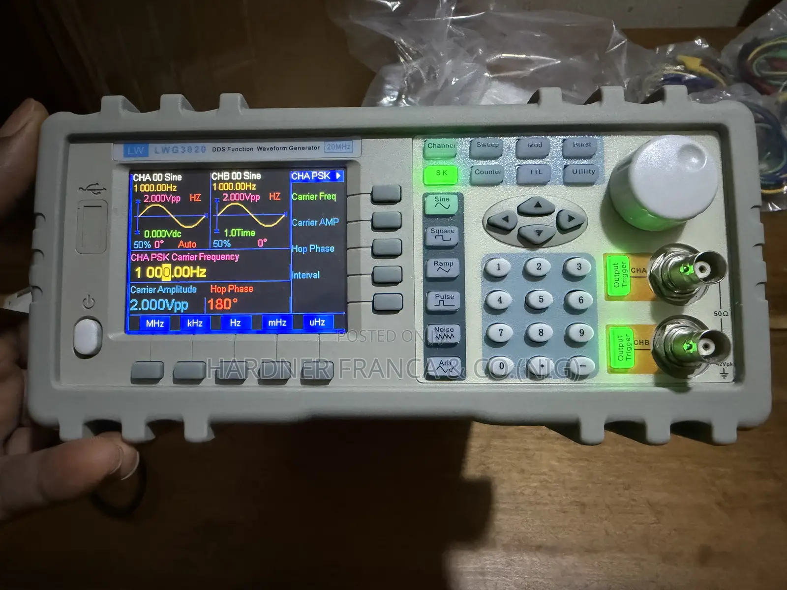 20mhz DDS Function Signal Waveform Generator
